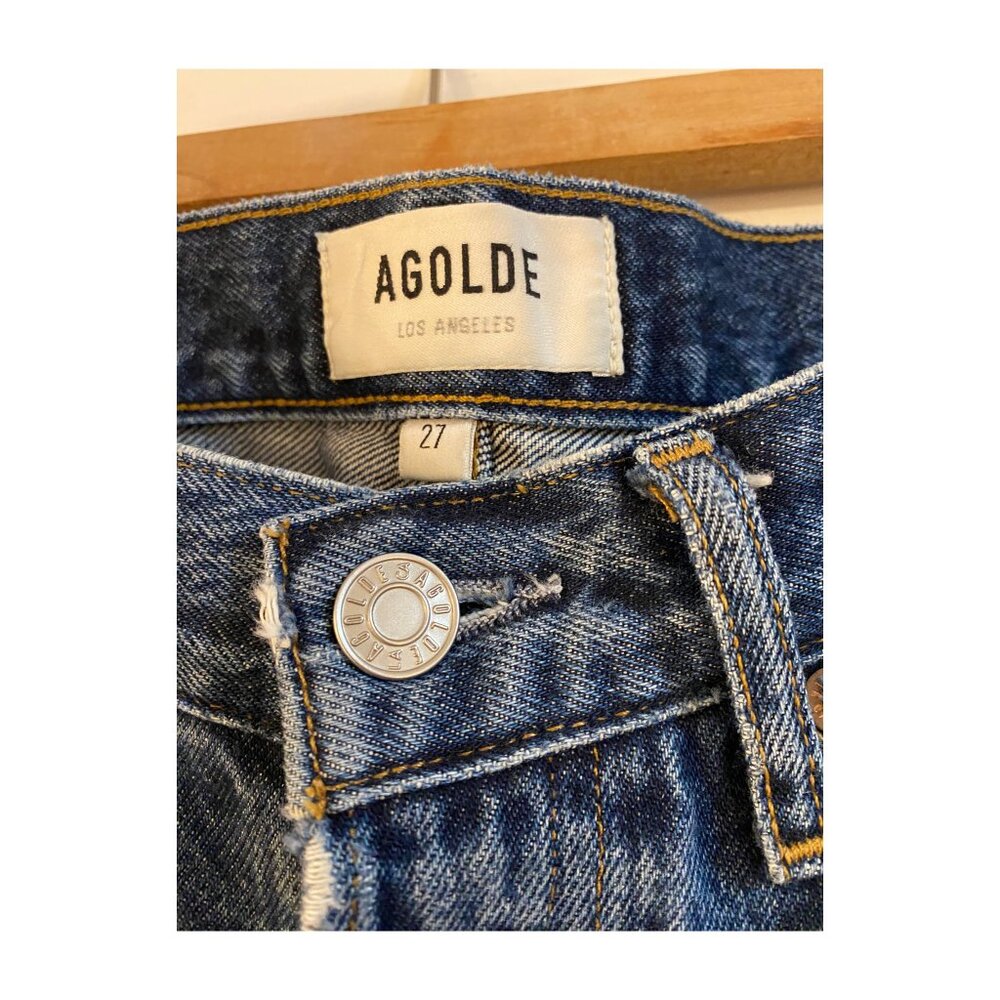 Agolde '90s Crop Loose Straight Leg Jeans - Picture 5 of 8